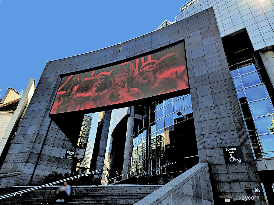 Paris Frankreich - auf dem Foto zu sehen - Pariser Oper