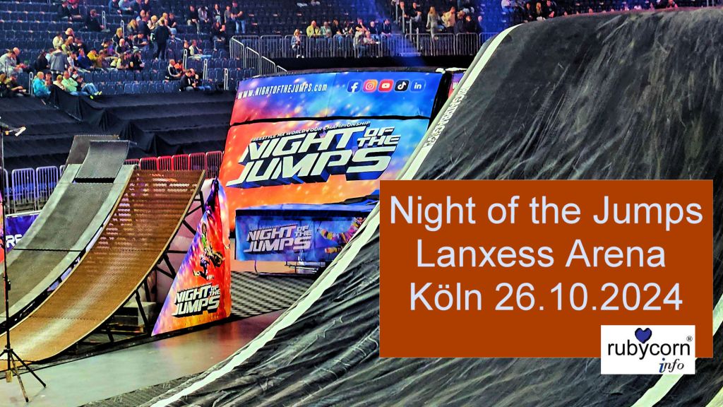Abbildung Freestyle Motocross Night of the Jumps am 26.10.2024 in Köln.